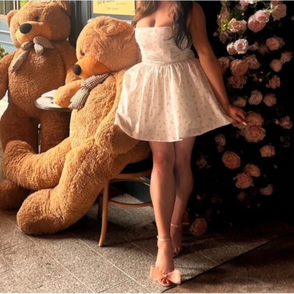 BABY BOO FASHION KATRINA MINI DRESS , PERFECT FOR BRIDAL SHOWERS & TEA PARTIES - Picture 14 of 14